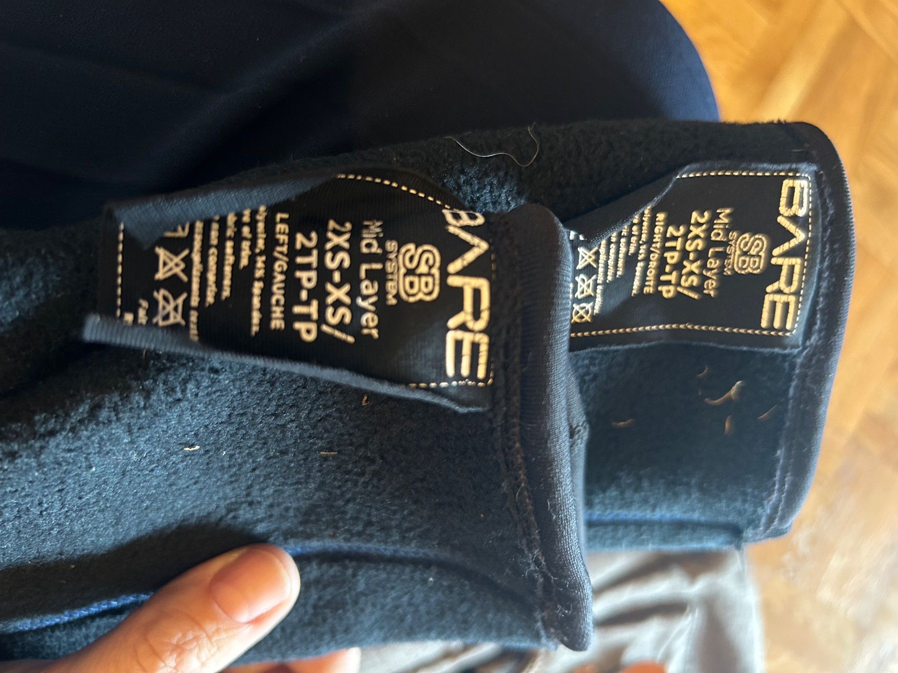 Chaussettes: Chaussettes BARE SB mid layer 2XS-S – D'occasion à Vufflens-la-Ville par newlifegva 2
