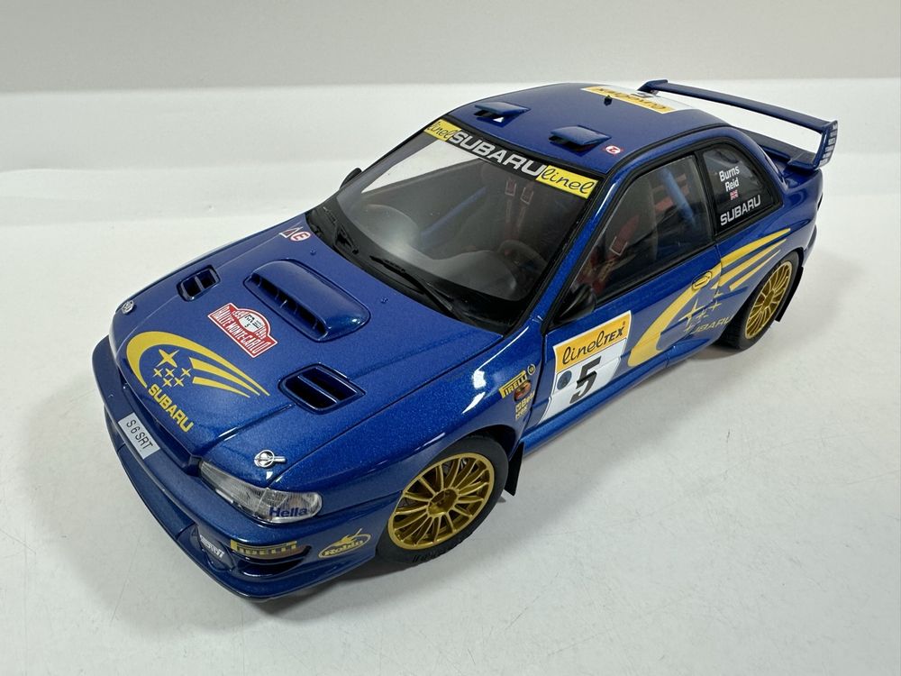 Subaru Impreza WRC 1:18 Rally Monte Carlo, Burns, AUTOART (Gebraucht ...