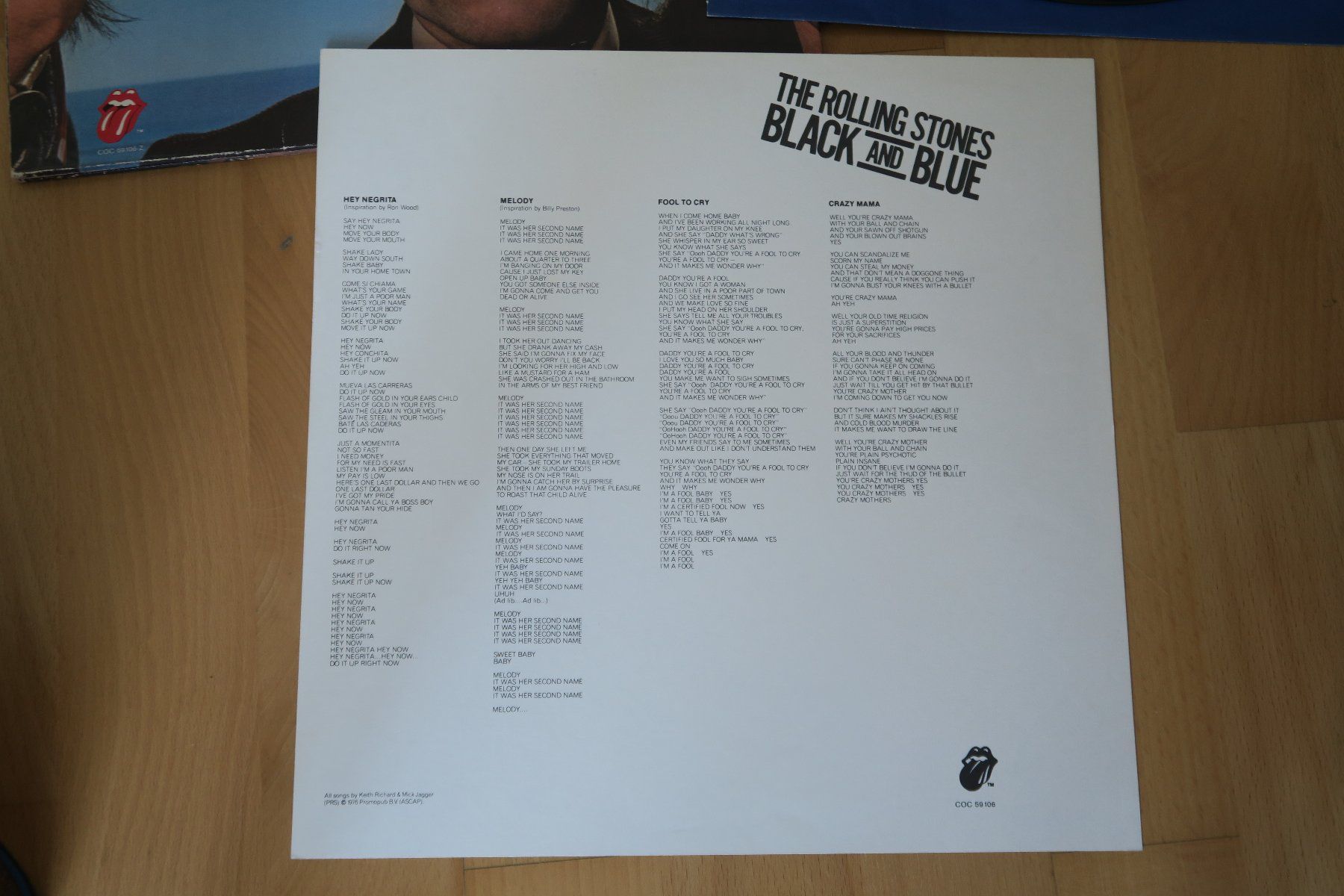 Dischi in vinile: The Rolling Stones – Black And Blue – Usato da Thun venduto da Karibu70 5