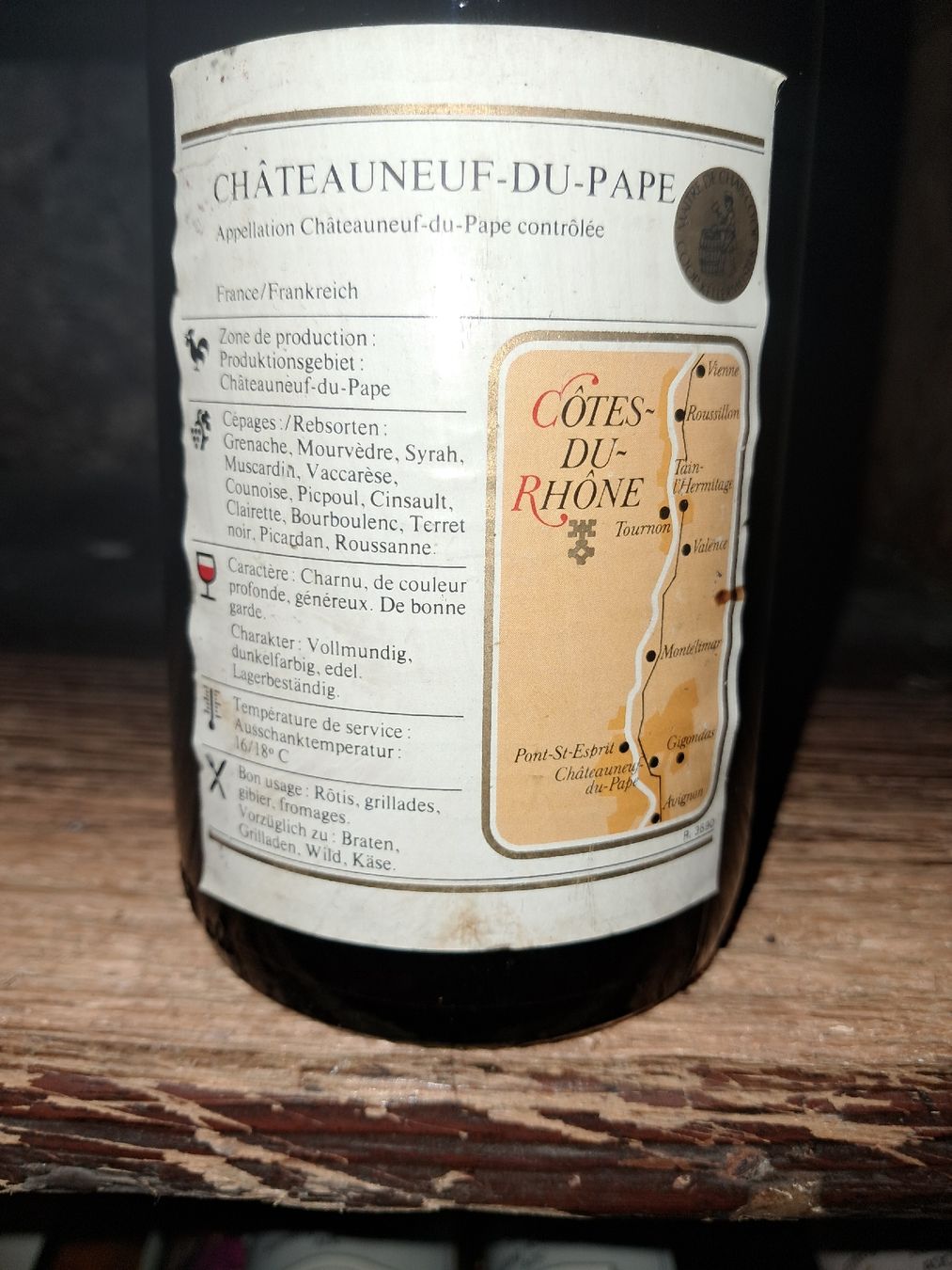 Wein: Châteauneuf-du-Pape Saint Grégoire 1979 – Neu und originalverpackt aus Le locle von juliensaran 5