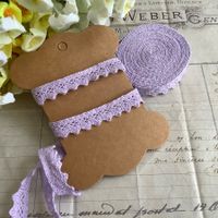 Spitze Dentelle Lila violet Lavender  3M Spitzenband