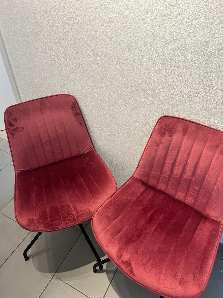 Sedie: 2 Stühle Samt Rosa Drehbar – Usato da Arlesheim venduto da Eli_77