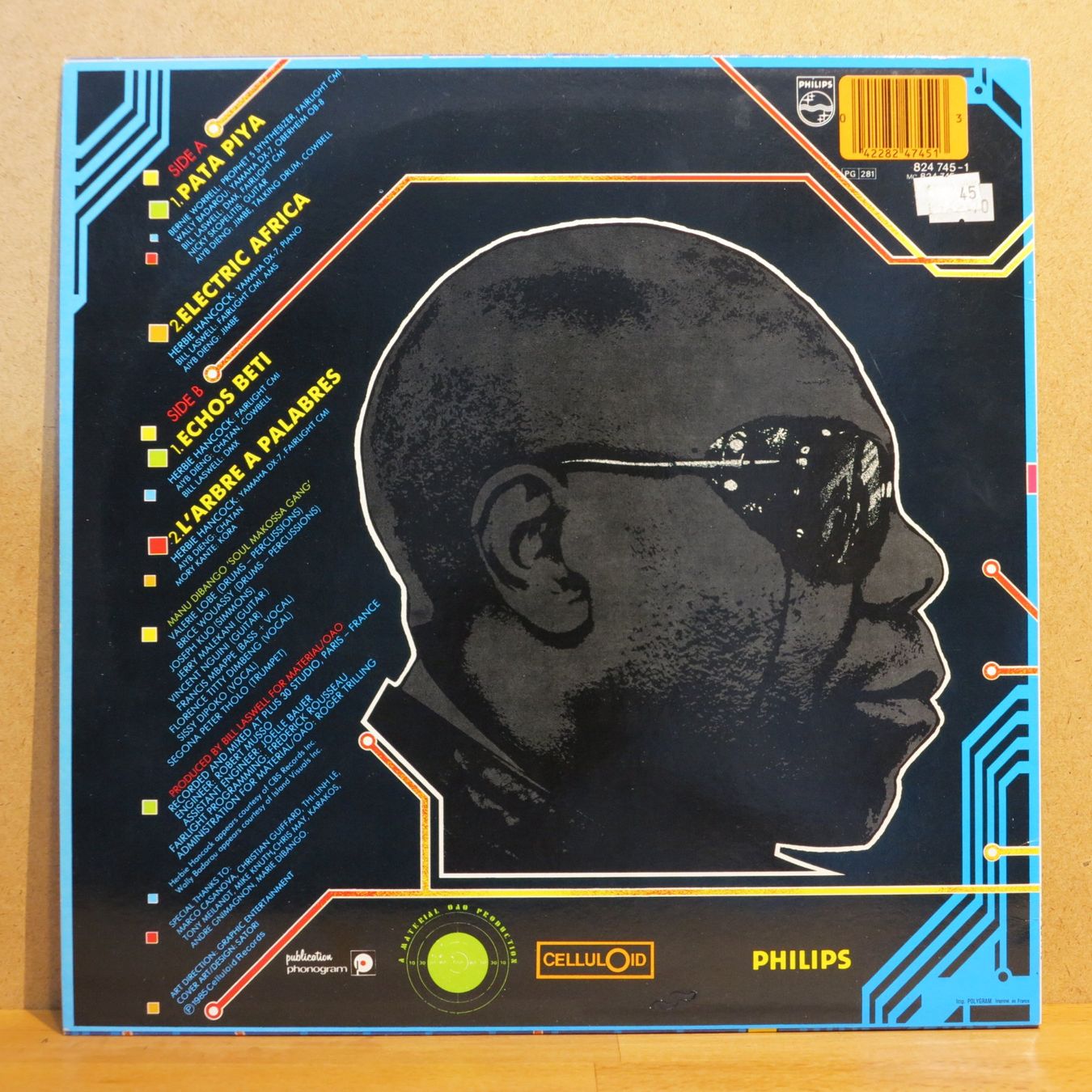 Dischi in vinile: Manu Dibango - Electric Africa / LP 1985 – Usato da Zürich venduto da Naim60 1
