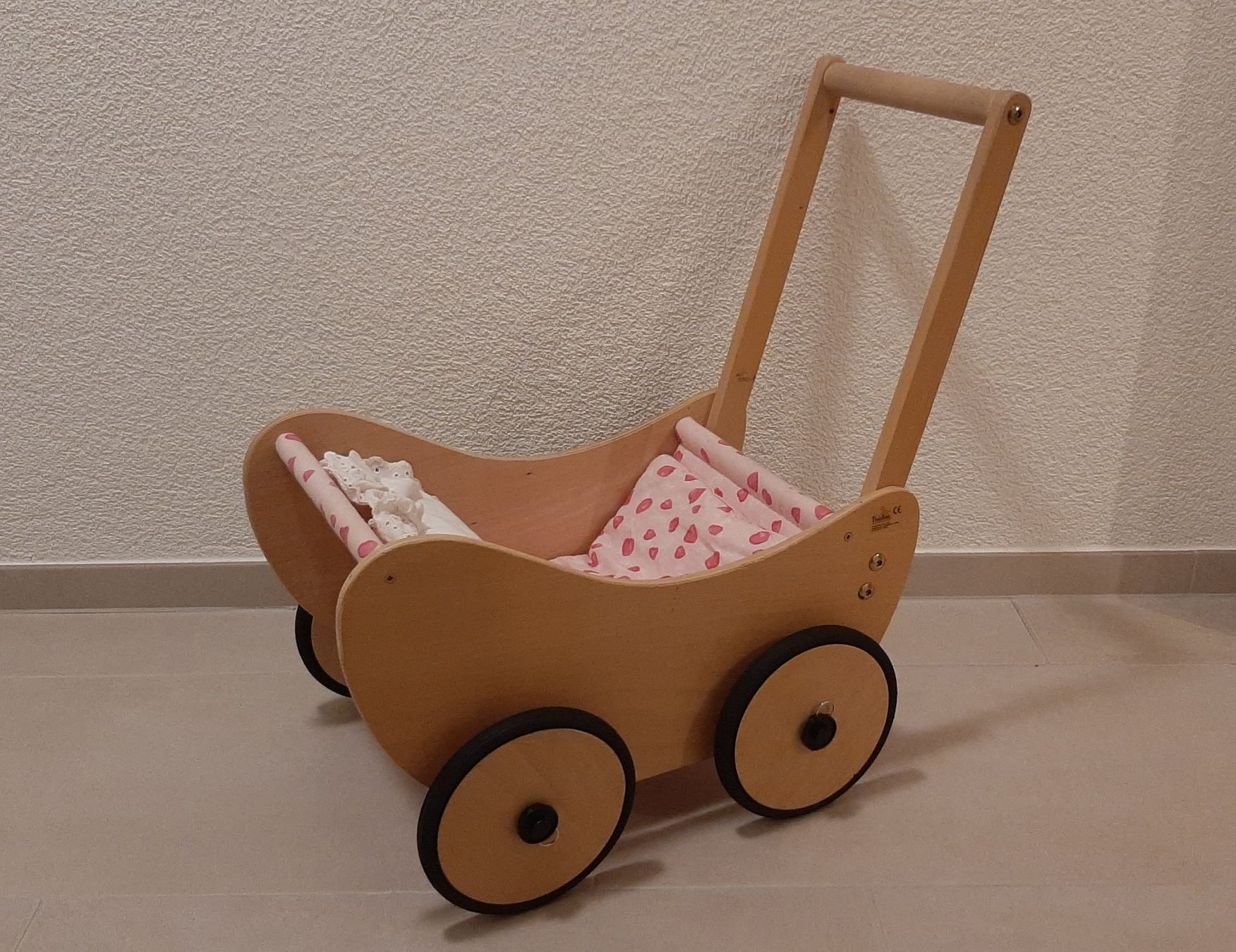 Puppenwagen Holz auch Lauflernhilfe (Gebraucht) in Schnenberg TG fr CHF  19  mit Lieferung auf Ricardo kaufen