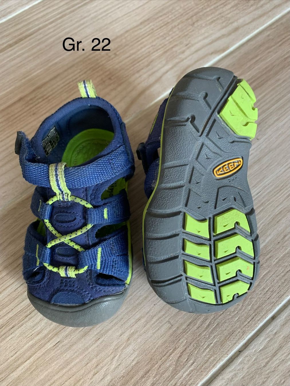 Keen Scarpe per ragazzi: Keen Sandalen Gr. 22 blau – Usato da Rudolfstetten venduto da Joyw