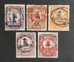 Haiti 1906-15, Pierre Nord Alexis, Ovpt, LoT gestempelt