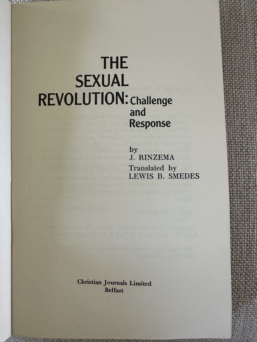 Libri: The Sexual Revolution: Challenge and Response Book – Usato da Zürich venduto da car_68nt 1