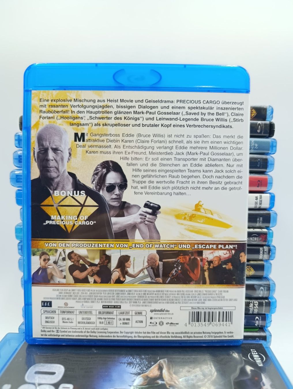 Tutti i DVDs: Precious Cargo Blu-Ray Film – Usato da Wil SG venduto da Donaldus 1