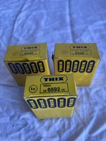Trix 2x 4-fach Schalter 6596 und 1x Relais 6592 neu