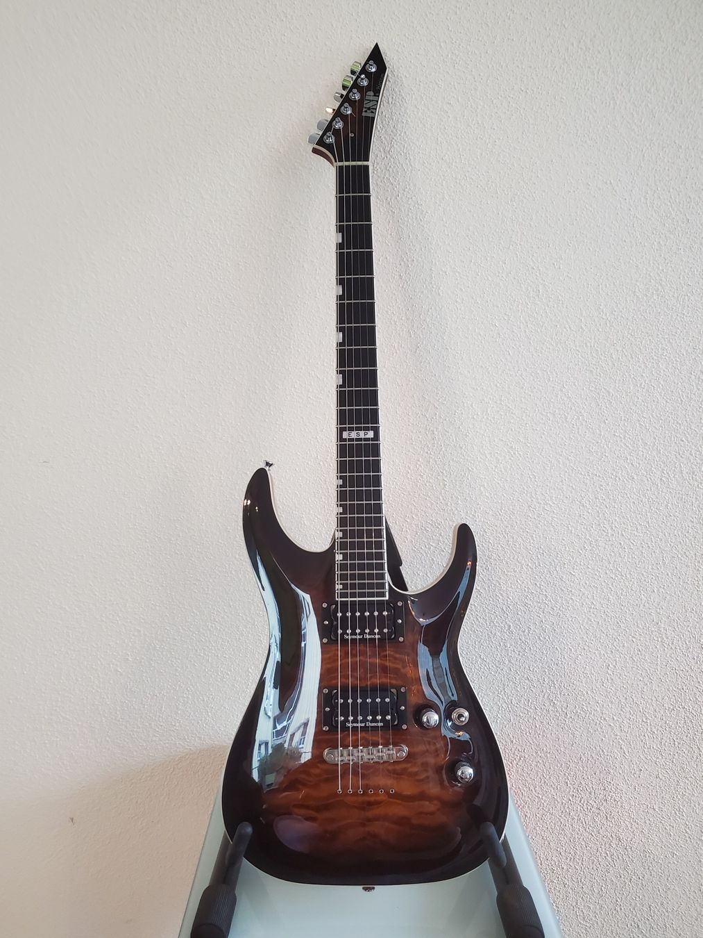 Esp Instruments de musique: ESP Horizon NT II, Dark Brown Sunburst, Japan 2008 – D'occasion à Zürich par Klusek