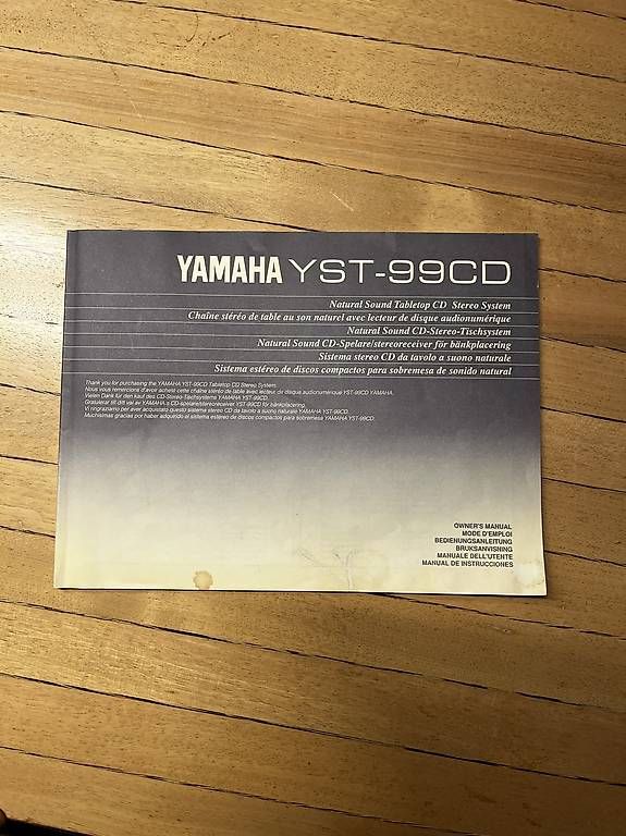 Yamaha Systèmes audio & multimédias: CD-Player Yamaha YST-99CD – D'occasion à Bern par vinzfr 4