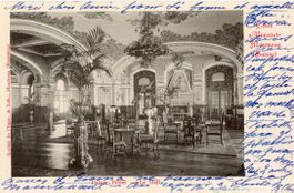 Caux   VD  sur Territet  /  Palace Hôtel - Le Halle  en 1901