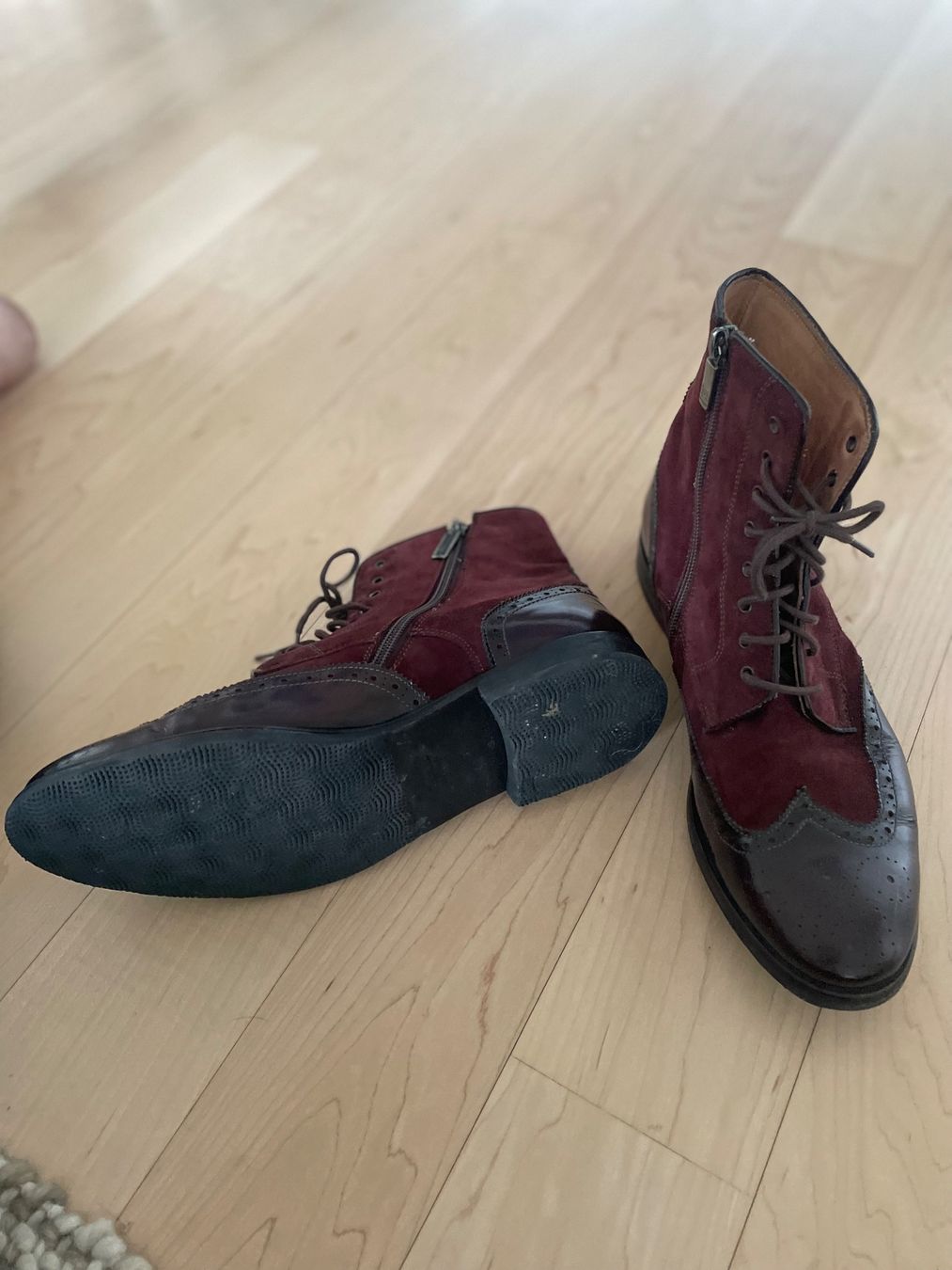 Navyboot Scarpe da donna: Navyboot Stiefelette bordeaux, Gr.40 wie neu – Usato da Lenzerheide/Lai venduto da maa_6brh 2