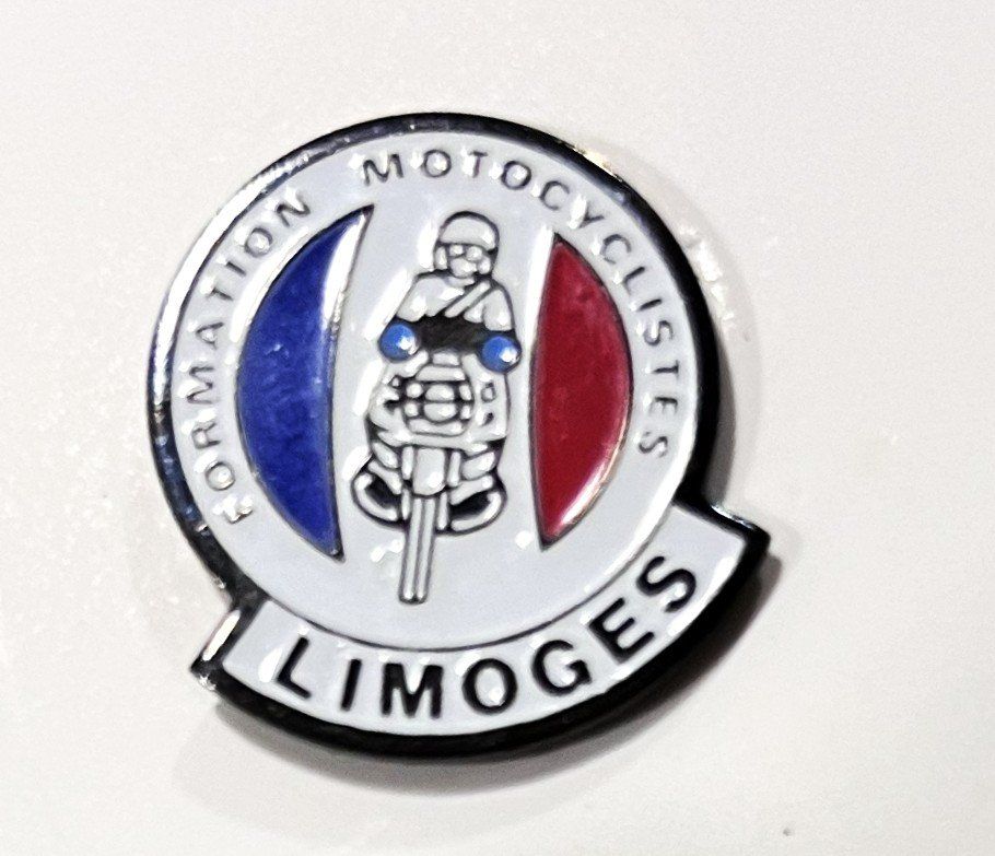 Placchette & Badge: Pin Polizei Formation Motocysliste Limoges – Usato da Kriens venduto da TSCH1