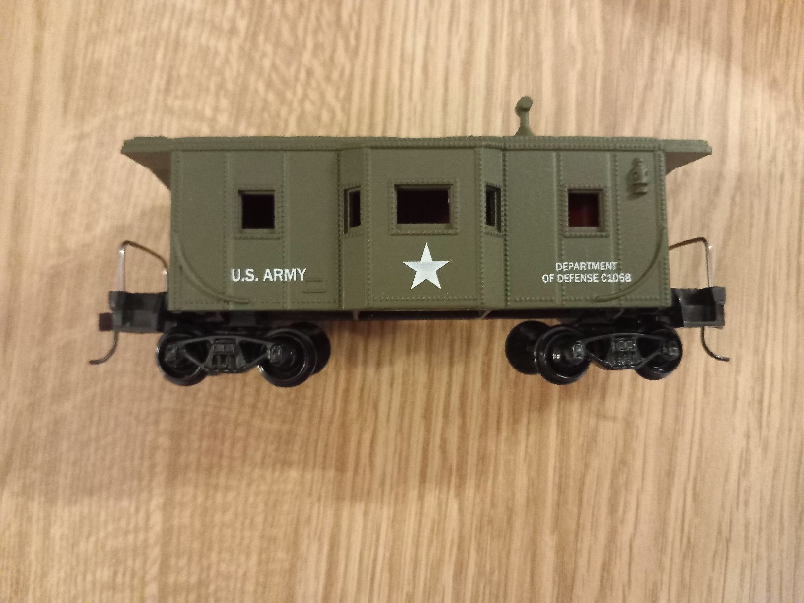 Modellini di ferrovie: Model Power HO Scale US Army Güterwagen  – Usato da Zürich venduto da ann_6j7t 4