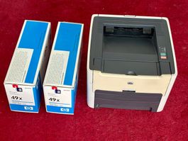 HP LaserJet 1320nw / 2x Tonerkartuschen 49x orig-ungeöffnet