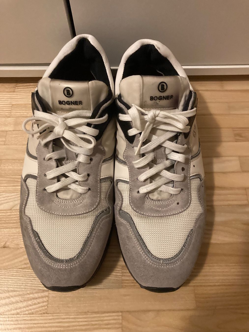 Bogner Scarpe da uomo: Bogner Herren Sneaker Grösse 42  Weiss Grau – Usato da Mammern venduto da Just4ever2026
