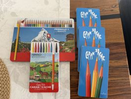 Caran d'Ache Vintage Konvolut – Prismalo & Swisscolor Set