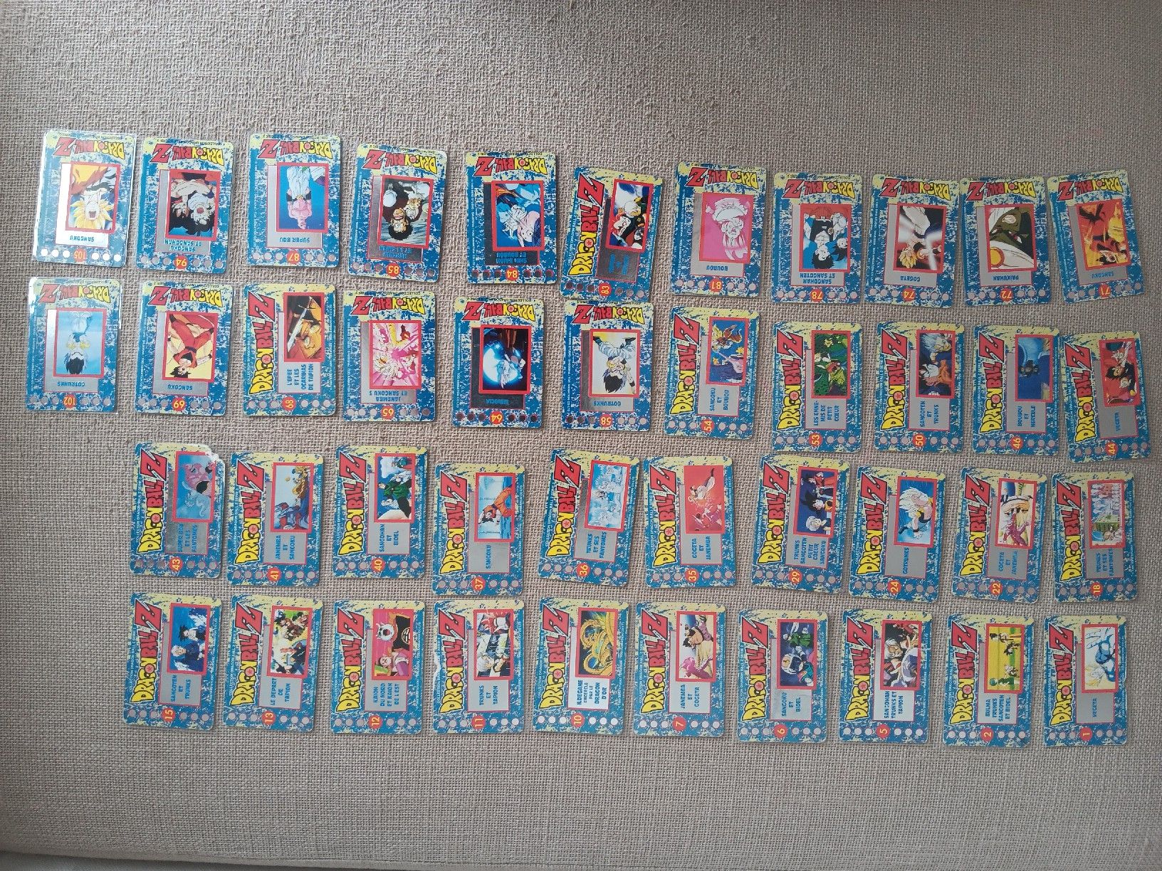 Carte collezionabili: cartes Dragon ball Z – Usato da fribourg venduto da lambertstephane 1