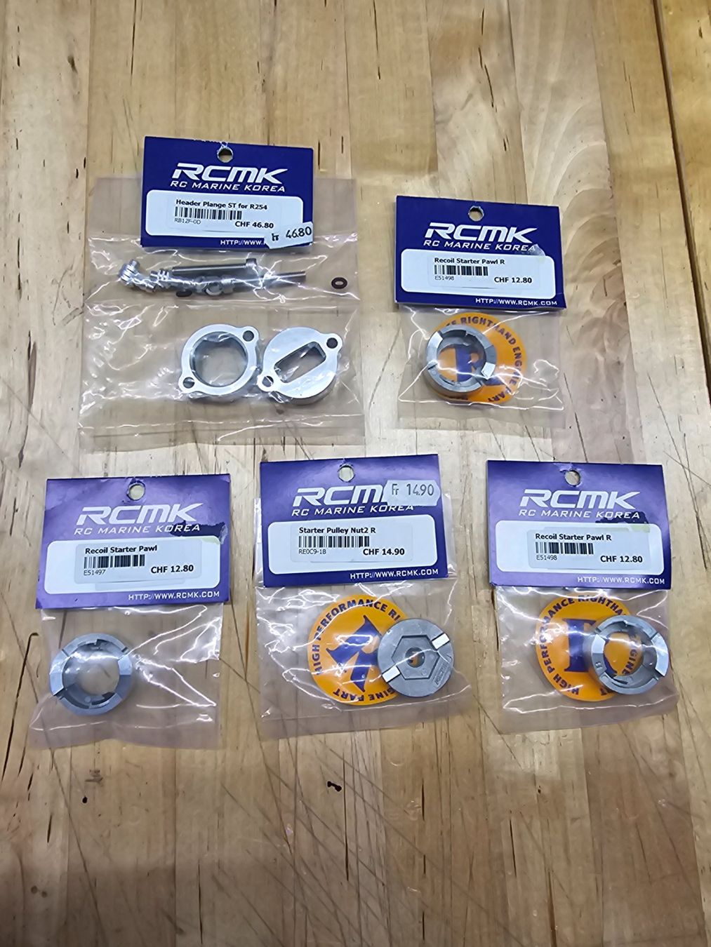Modellismo RC: RCMK Diverse Ersatzteile Set 3 – Nuovo e nell'imballaggio originale da Rüti ZH venduto da Madeira14
