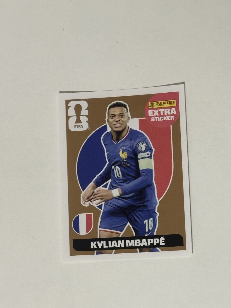 Panini Carte collezionabili: Panini Extra Sticker Kyllian Mbappé – Nuovo (secondo la descrizione) da Liestal venduto da alb_78qq 1