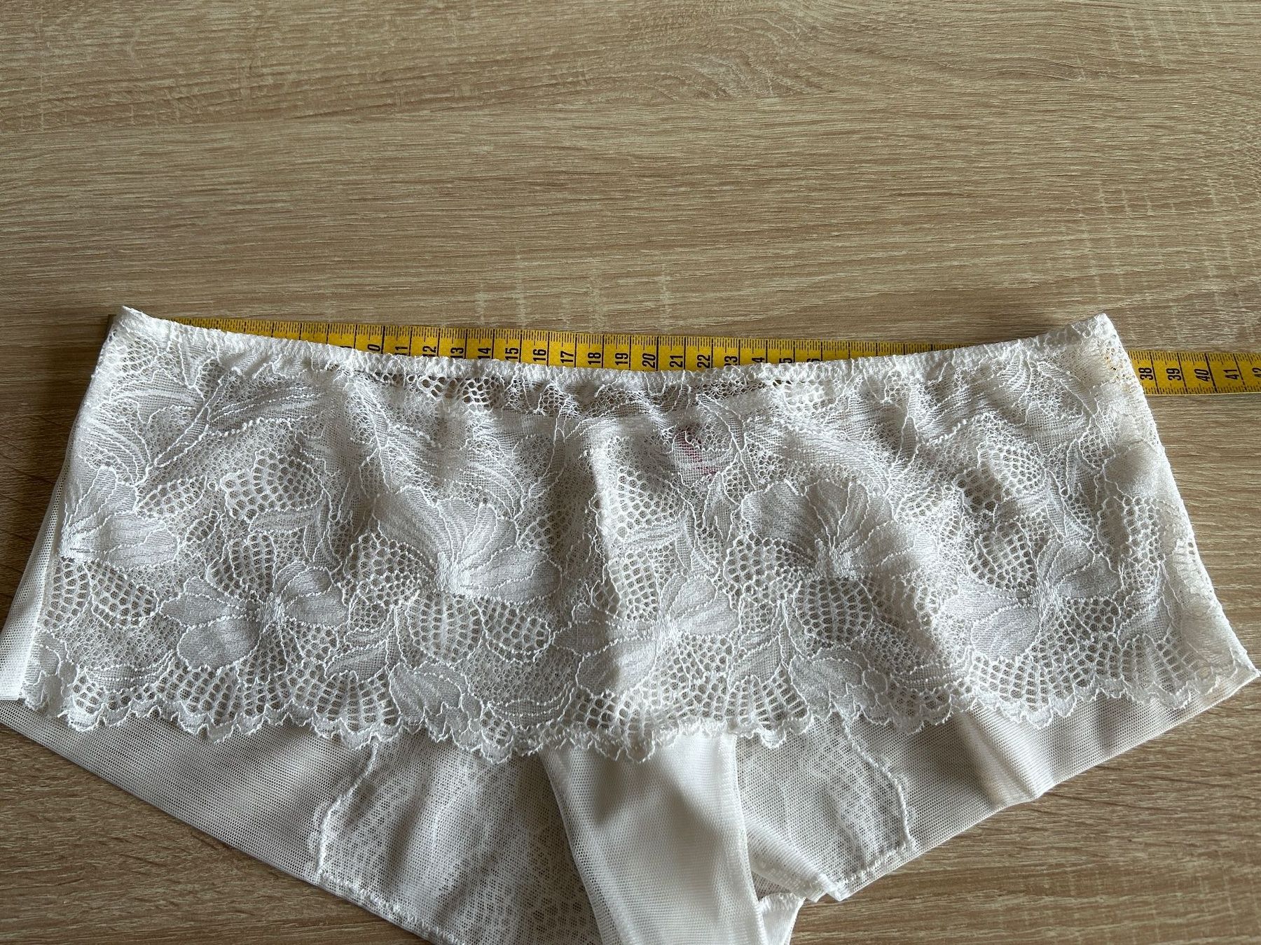 Triumph Altra biancheria intima: Triumph Make -Up Illusion Lace Shorty weiss Gr. 40 – Usato da Brunnen venduto da Nala2929 5