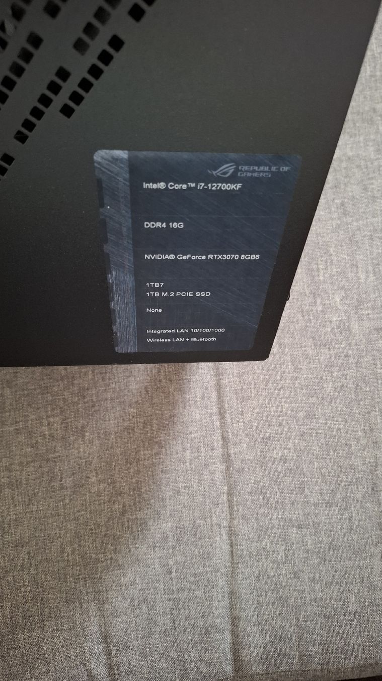 Asus Custodie: Case Asus ROG Strix GT15 – Usato da Grenchen venduto da t2a_fjn9 6