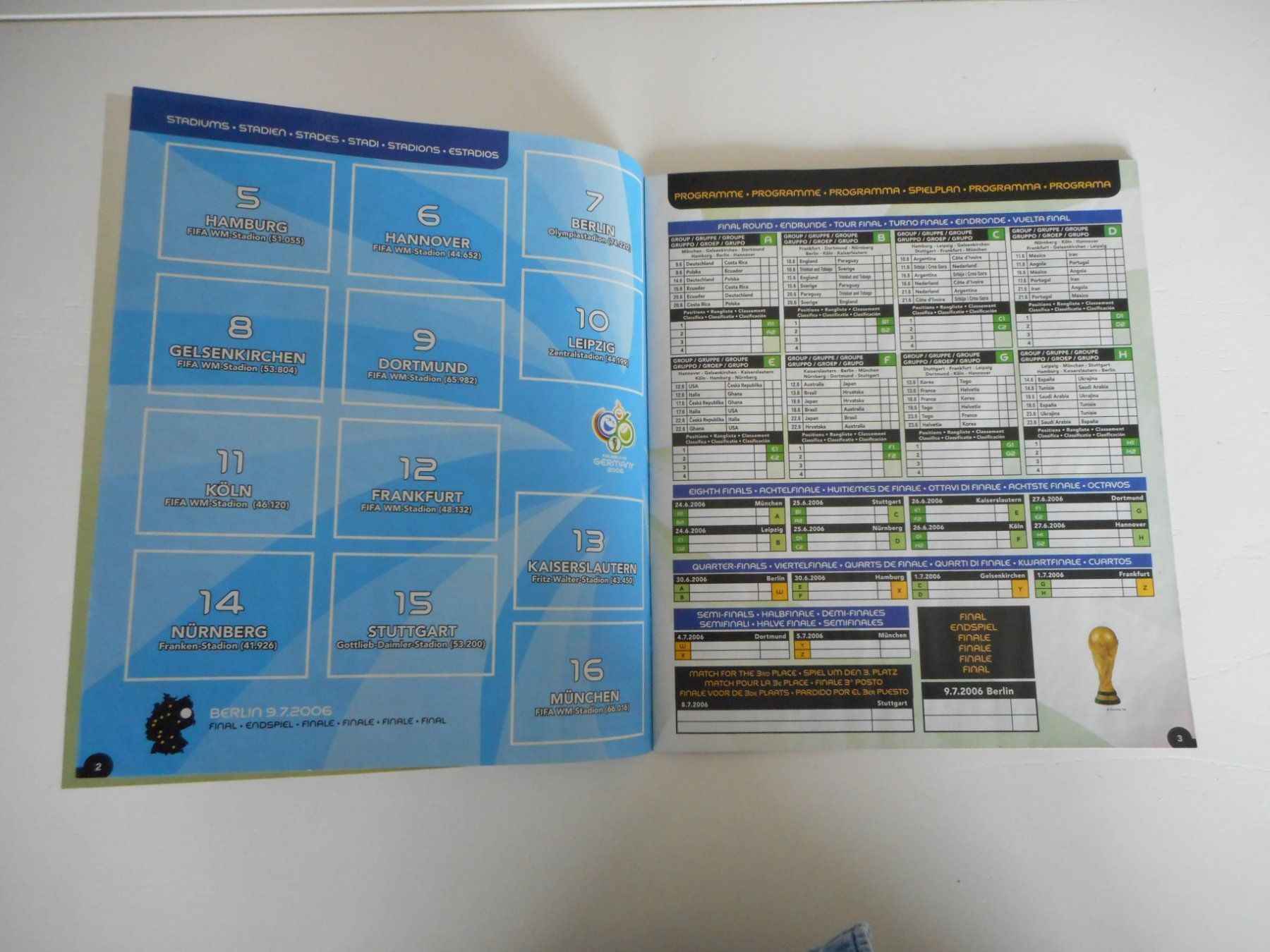 Panini Alben: Panini Album Germany 2006 leer/empty ohne Sticker – Neu (gemäss Beschreibung) aus Cham von Paniniworld 3