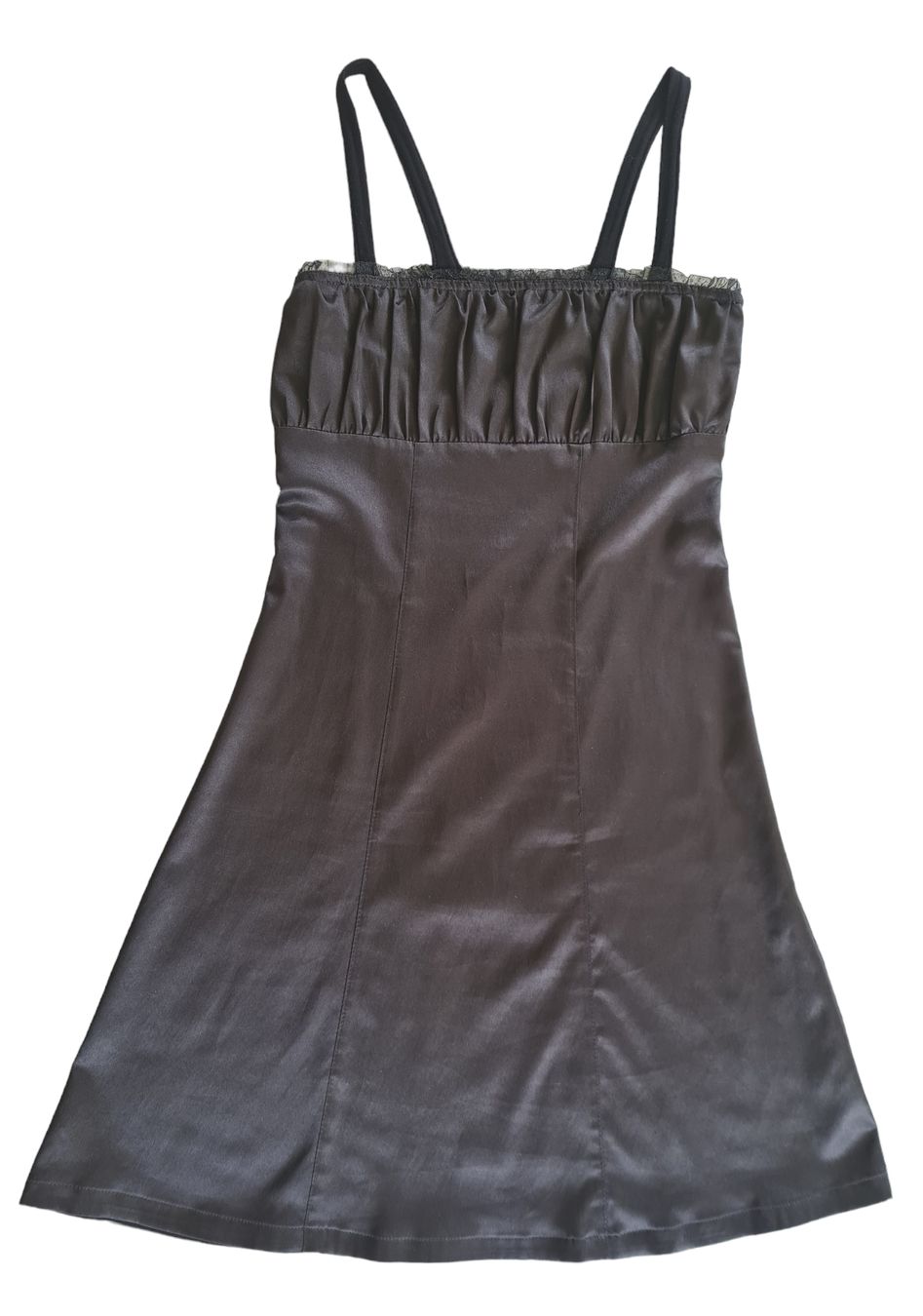 Vestiti: Robe noire (36)Satinée devant/Dos Jersey(Envoi 2fr) – Usato da Etoy venduto da MyStyleMyMode 5