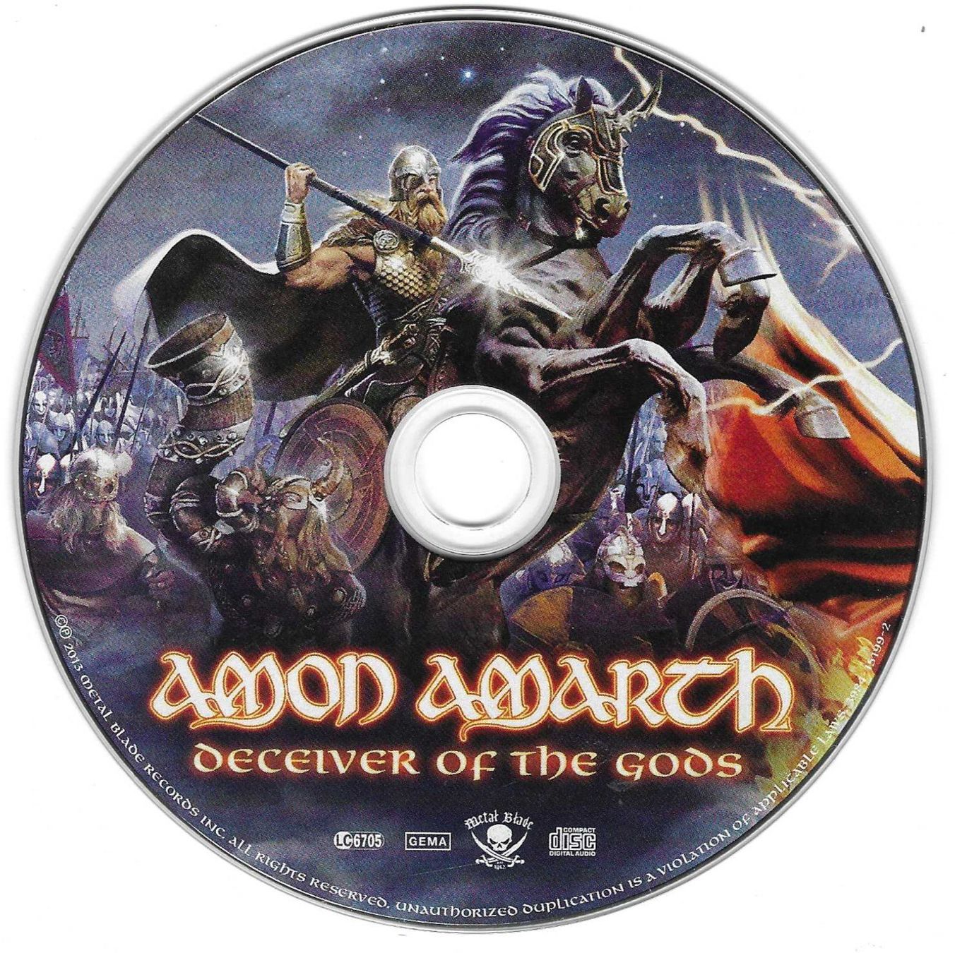 CD: AMON AMARTH  -  DECEIVEROF THE GOODS – Usato da Bex venduto da Giorgiob 2