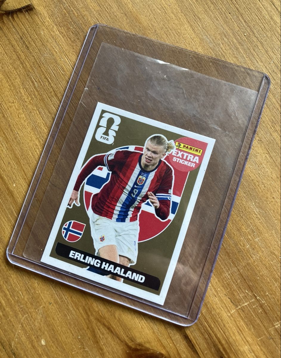 Panini Sammelbilder & Trading cards: Extra Sticker Erling Haaland – Neu (gemäss Beschreibung) aus Bleienbach von manfred83
