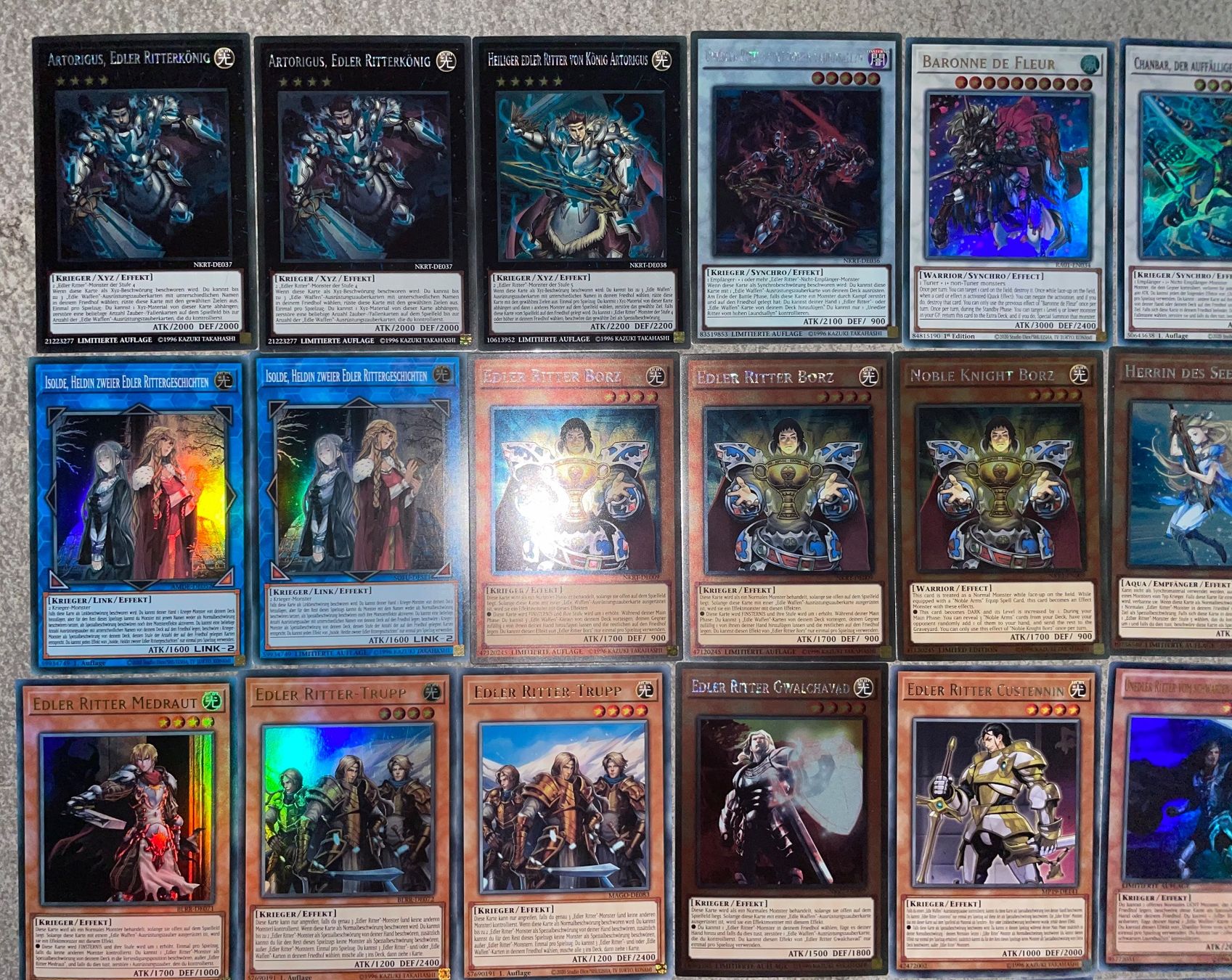 Yugioh Carte collezionabili: YuGiOh Seltenes Edler Ritter Deck! – Nuovo (secondo la descrizione) da Altstätten SG venduto da ChangeMaker 1