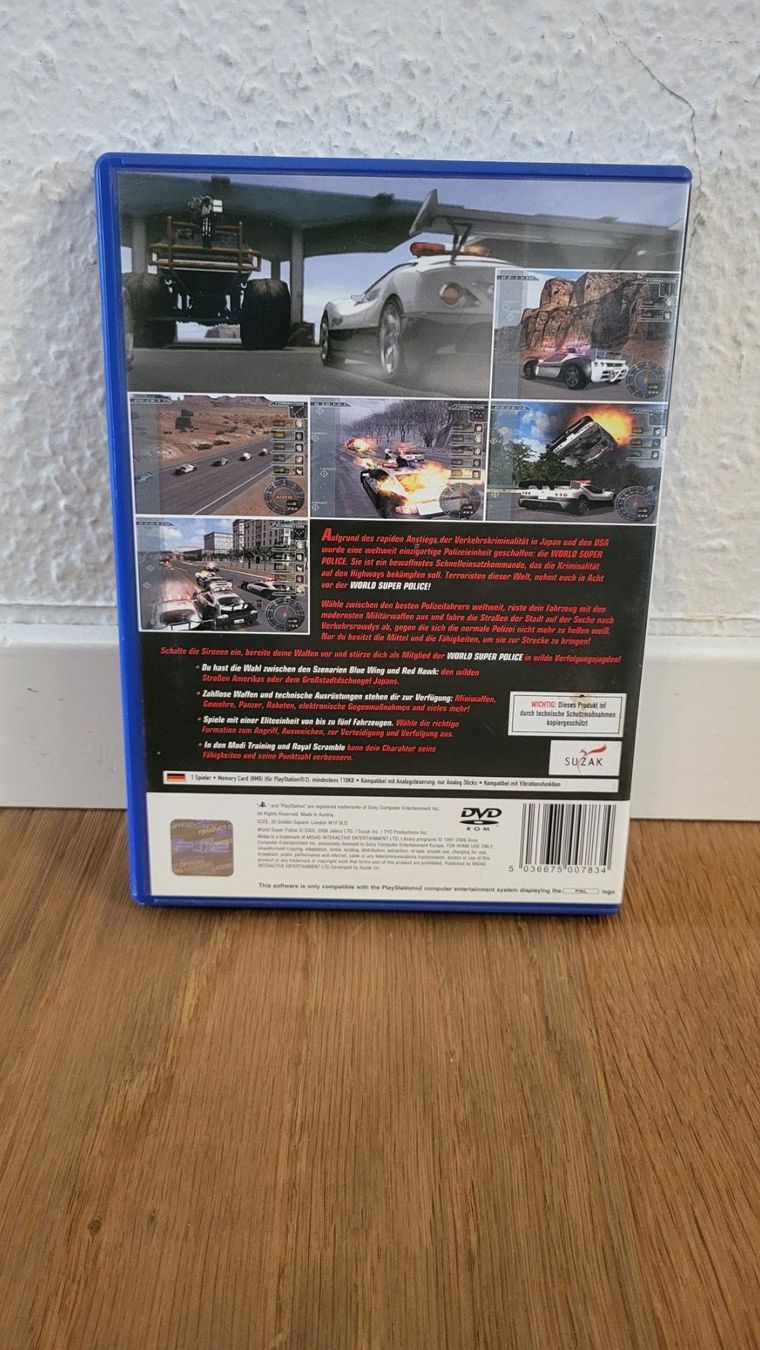 Sony Spiele: PS2 - World Super Police – Gebraucht aus Münsingen von DigitaleSpielecke 1