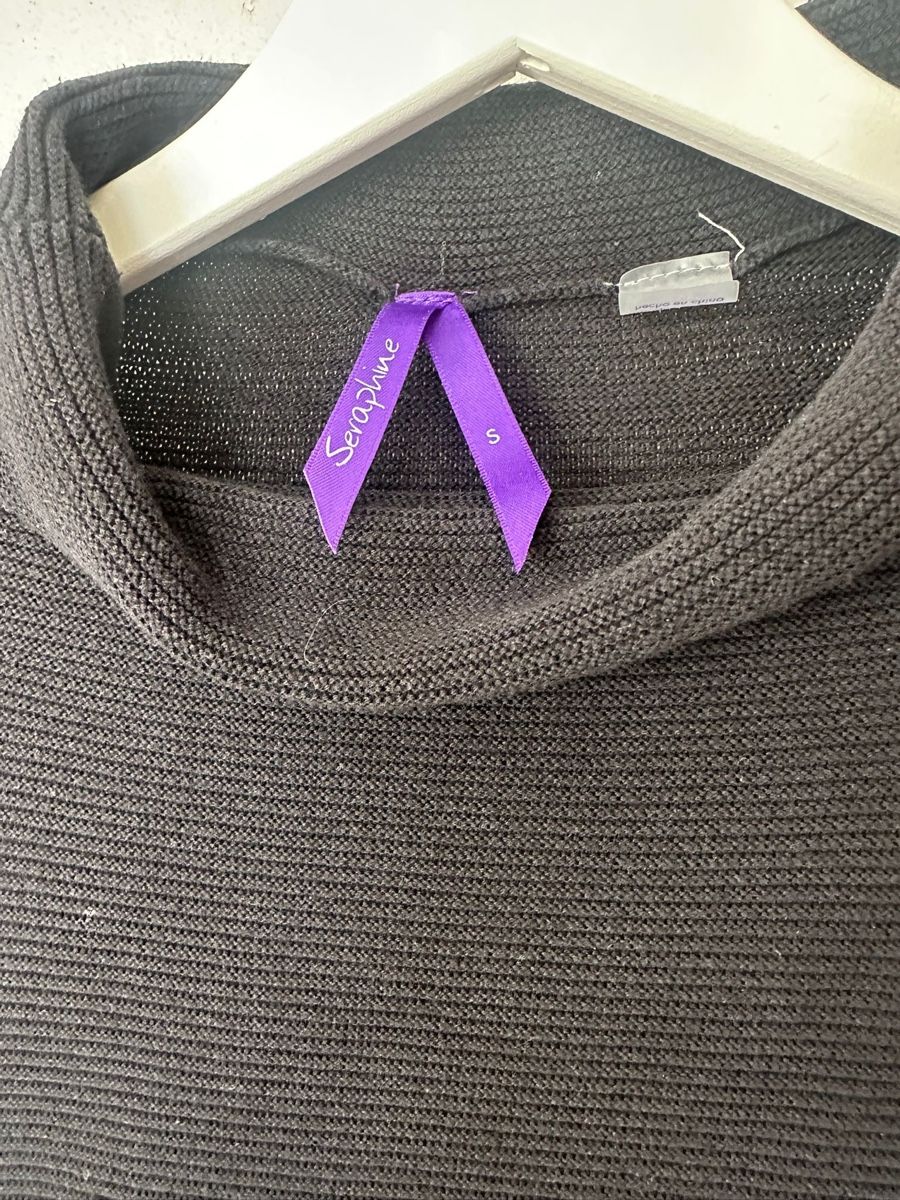 Pullover & Sweatshirts: Schwarzer Seraphine Umstandspullover, Grösse S - Top! – Gebraucht aus Triboltingen von muehlepark6you 1