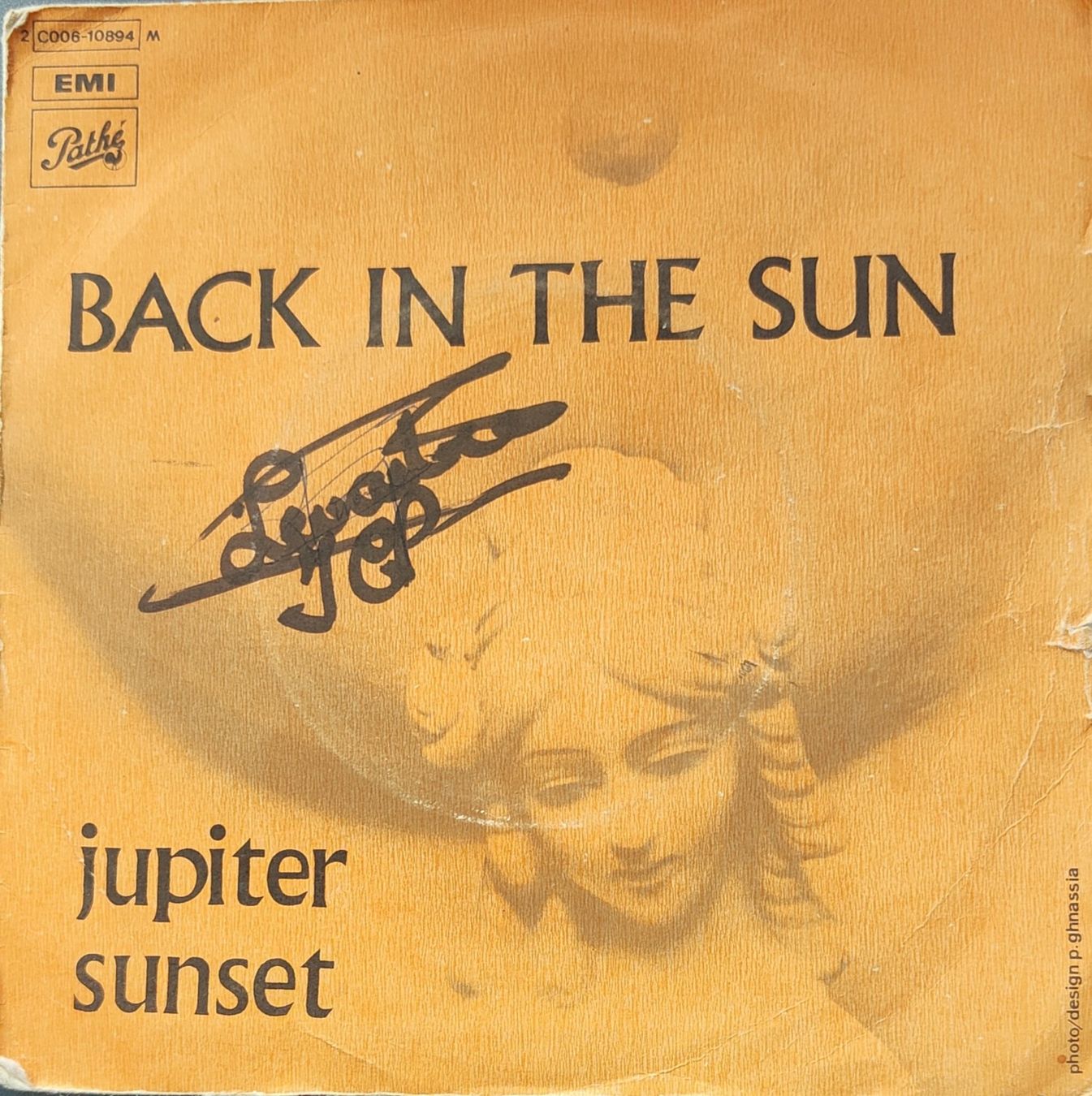 Schallplatten: Vinyl Single Jupiter Sunset - Back In the Sun – Gebraucht aus Langenthal von Modo39