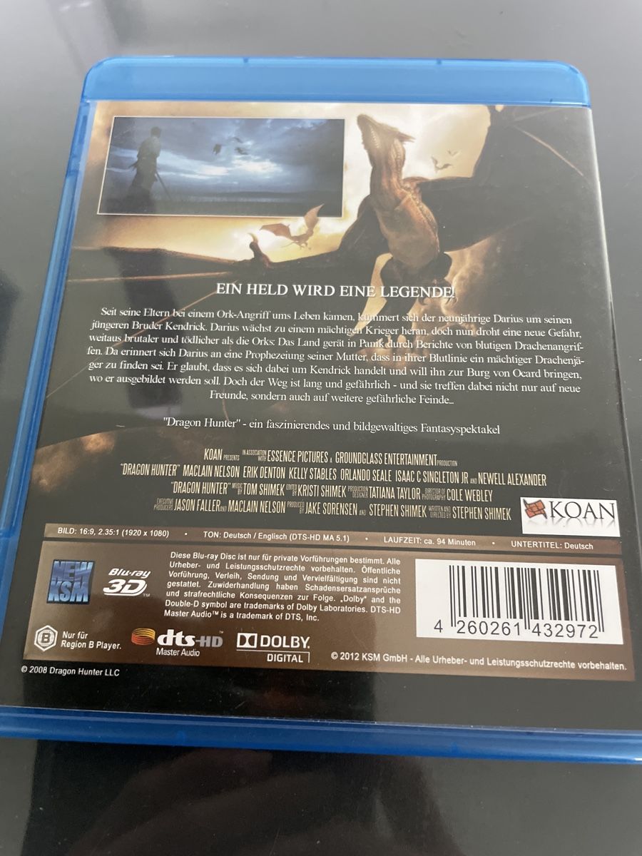 Tutti i DVDs: Blu-ray - The Fire Dragon Chronicles 3D – Usato da Unterkulm venduto da son_fcs2 1