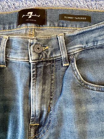 7 For All Mankind Slimmy Tapered Jeans Grösse 32, neuwertig