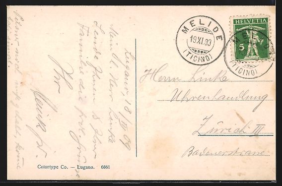 Cartes postales: Lugano, Cattedrale di San Lorenzo e Val  – D'occasion à Berlin par bartko-reher 1