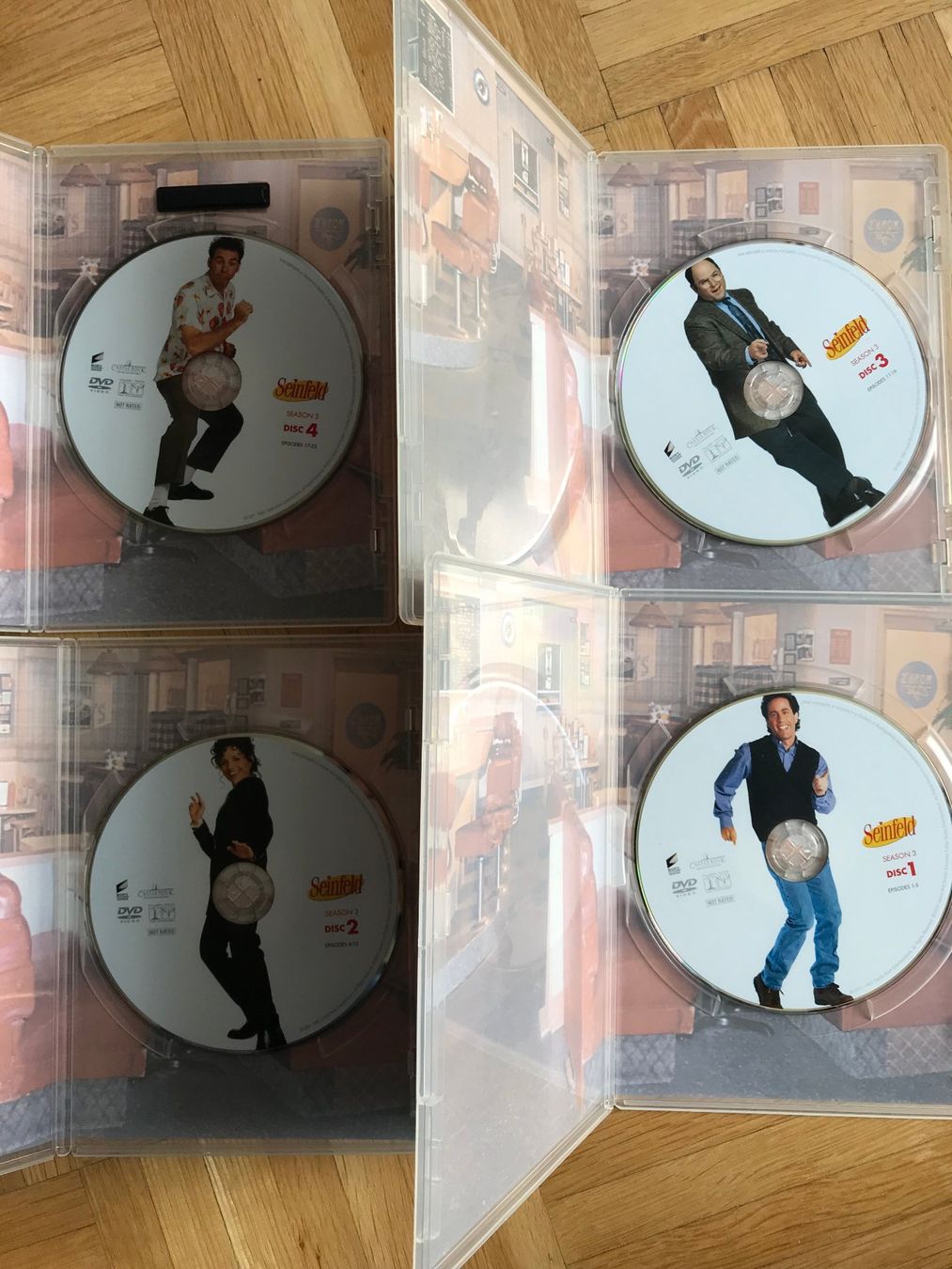 Tutti i DVDs: Seinfeld - Season 3 - DVD – Usato da Zürich venduto da Malcom 2