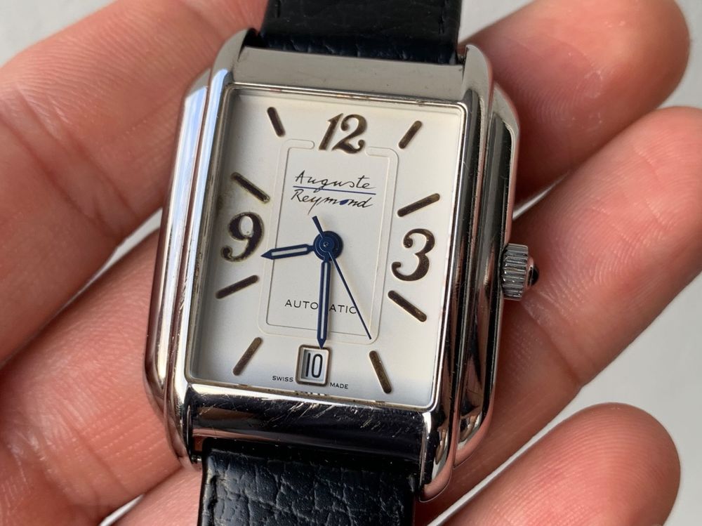 August Reymond homme / Herrenuhr Automatik läuft | Kaufen auf Ricardo