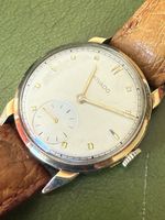 Montre homme Movado or 14k vintage remontage manuel