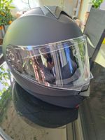 Motorradhelm Klapphelm schwarz matt Grösse M neu