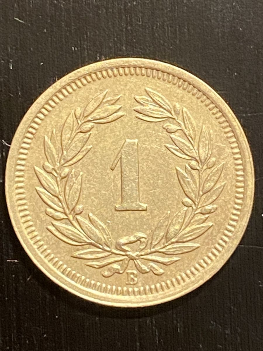 Tutti le monete: Superbe 1 centime 1934 Bronze  – Usato da Corsier-sur-Vevey venduto da Ginoarturo