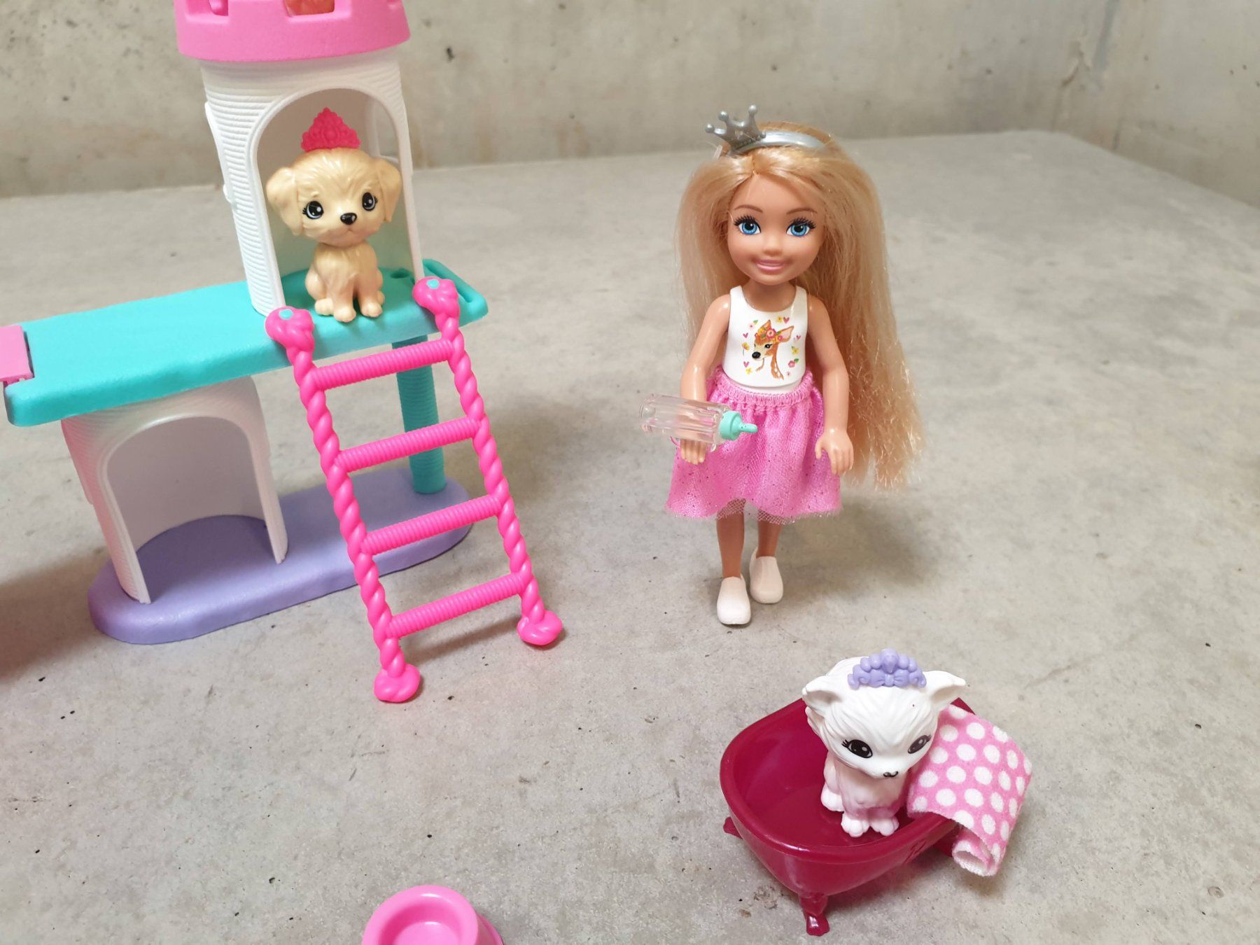 Bambole: Set Barbie "Chelsea, Soin des animaux" – Usato da Fribourg venduto da fripons 5