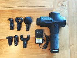 Pistolet de massage professionnel - kit complet avec embouts