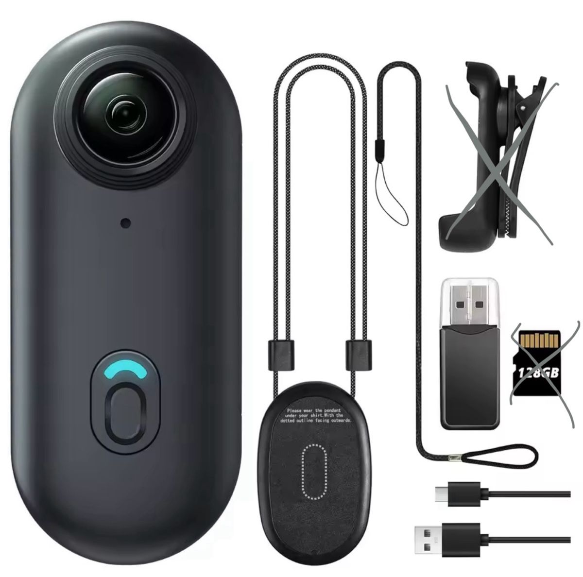 Action Cam: Tragbare Mini-Action Kamera mit 32GB Memory Card – Nuovo e nell'imballaggio originale da Oensingen venduto da custom_lenkraeder