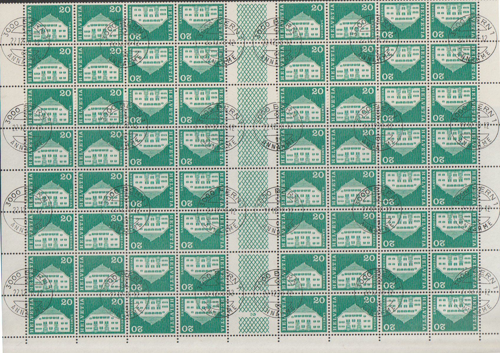 Tous les timbres: Blocs entiers tête-bêche – D'occasion à Crans-Montana par kira56 1