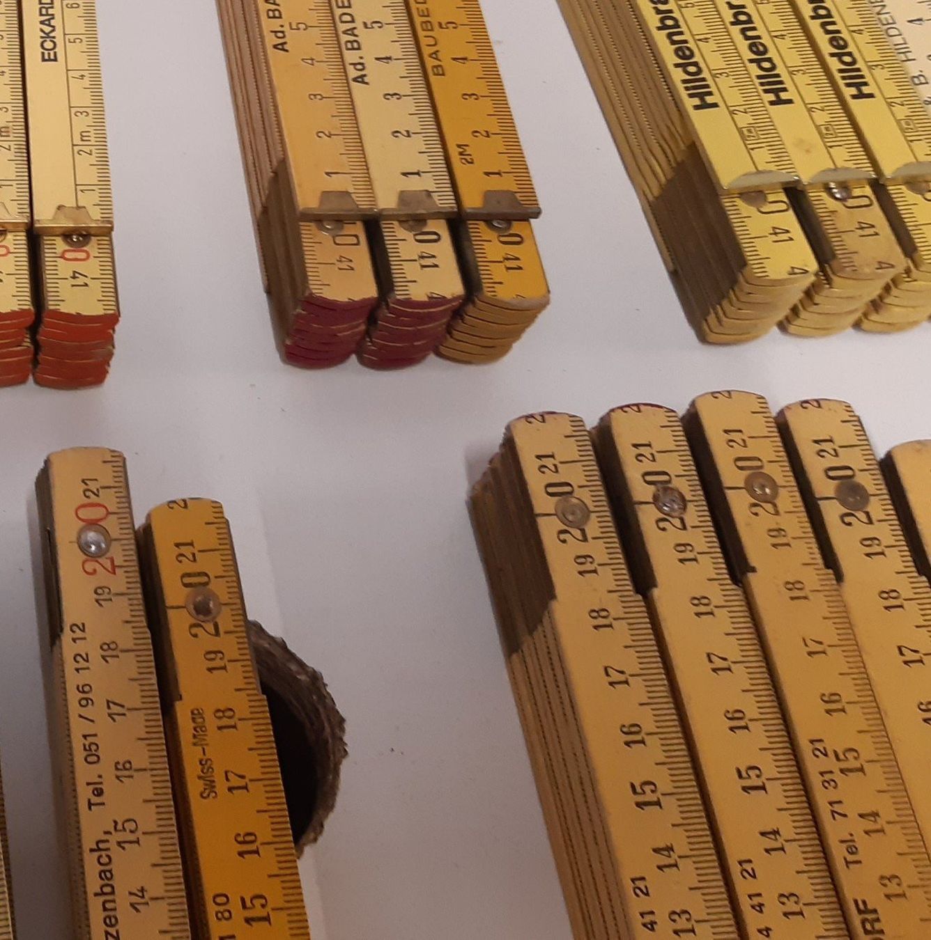 Messen: Gliedermeter Doppelmeter 200 cm - guter Zustand – Gebraucht aus Wattwil von webrawa