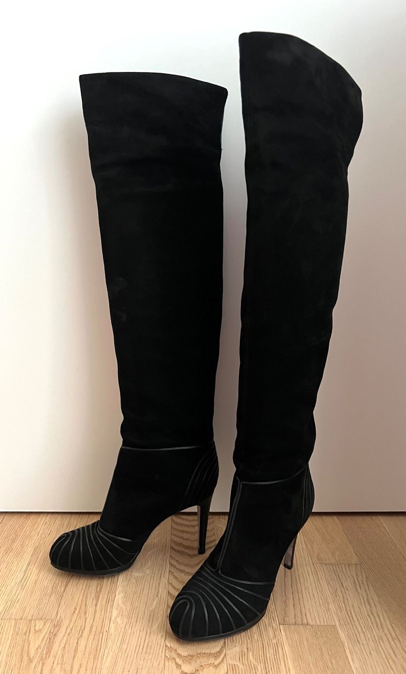Sergio Rossi Scarpe da donna: Sergio Rossi Overknee Stiefel, Grösse 37 – Usato da Bergdietikon venduto da pinkerton13