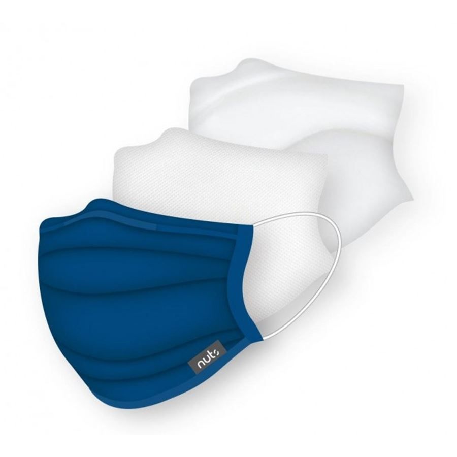 Protezione per viso e udito: Textilmaske Heiq Viroblock Kids Blau – Nuovo e nell'imballaggio originale da Wettingen venduto da kochshop 1